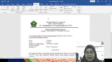 mapel informatika materi mail merge