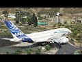Drunk A380 Pilot Steals Plane And Emergency Landing In Rural Area | GTA 5