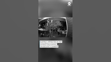 Kidnapping suspect arrested after home-security camera shows woman carried away