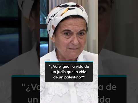 ¿Vale igual la vida de un judío que la vida de un palestino?
