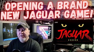 Opening a Brand New Atari Jaguar Game | White Men Can't Jump & Team Tap! Atari Jaguar Team Tap