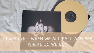 Billie Eilish - WHEN WE ALL FALL ASLEEP, WHERE DO WE GO? - Apricot yellow vinyl xx