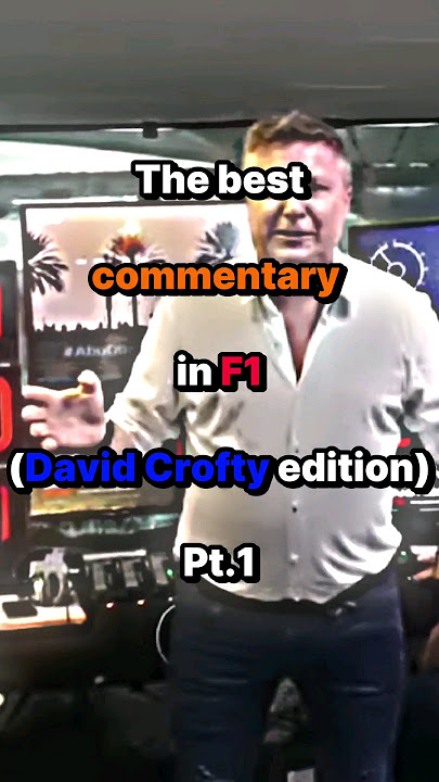 Komentar terbaik di F1 pt.1 | edisi David Croft