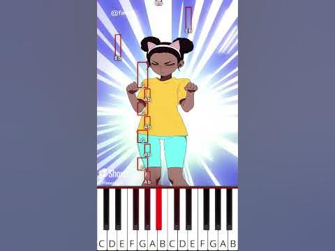 Sad Cat Dance (@fash) Amanda the Adventurer Animation - Octave Piano