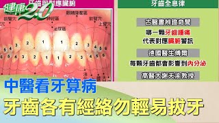 中醫看牙算病 每顆牙齒各有經絡勿輕易拔牙 健康2.0