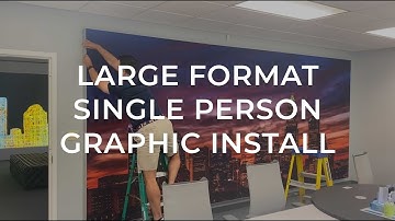 SEG Large Format Graphic Installation