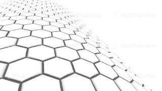 Hexagon Background Loop Full HD 3d