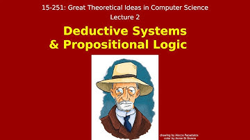 Great Ideas in Theoretical Computer Science: Deductive Systems (Spring 2015)