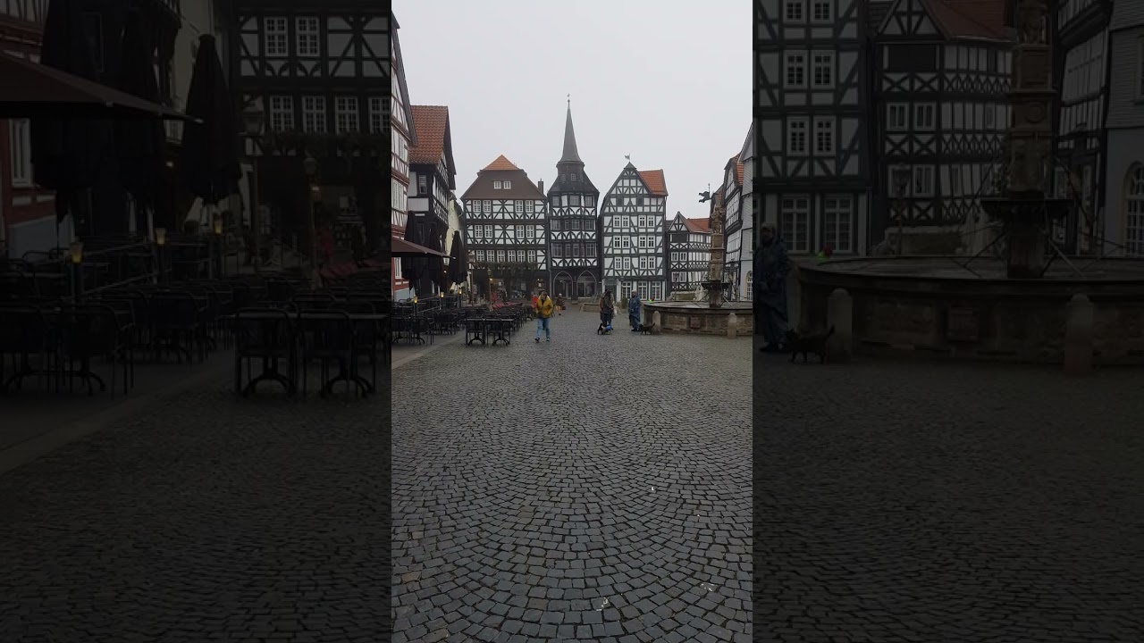 der Marktplatz von Fritzlar