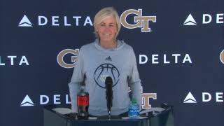 GT Women's Basketball - Head Coach Nell Fortner Preseason Media Availability