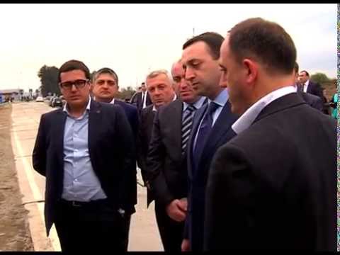 პრემიერ-მინისტრი ქობულეთის შემოვლითი გზის მშენებლობაზე