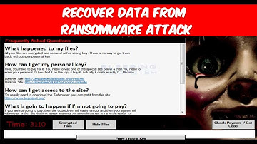 Ransomware Attack | How to RECOVER or Encrypt Your Data with This Easy Method