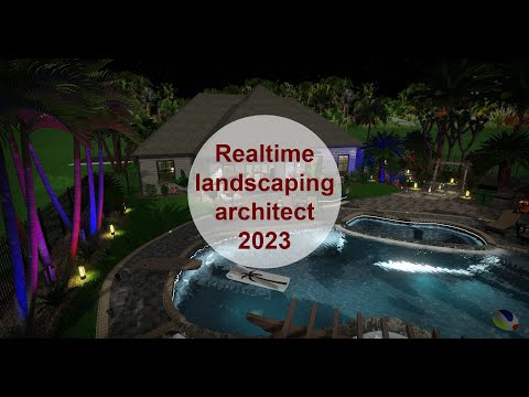 Realtime landscaping architect 2023 новые настройки и новые инструменты + текстовый урок