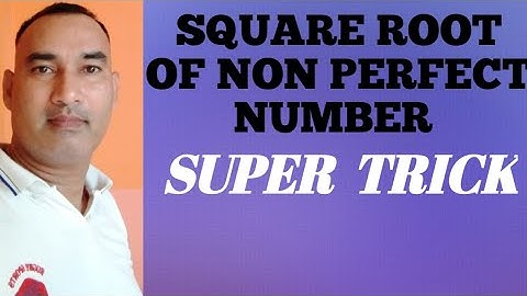 Square Root of Non Perfect Square #squarerootofnonperfectnumber #cbsemaths #squareroots #squareroot