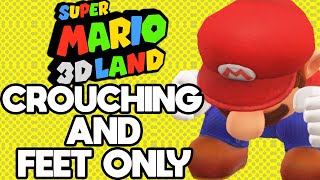 Is it Possible to Beat Super Mario 3D Land While Only Crouching and Feet?