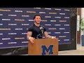 Michigan RB Blake Corum feels faster, stronger in 2022