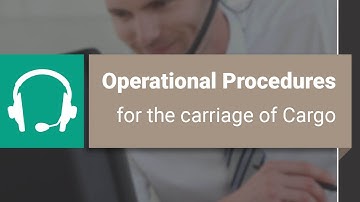 DSP - Operational Procedures for the Carriage of Cargo