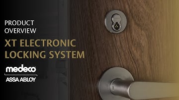 Medeco XT Electronic Locking System - Medeco Locks