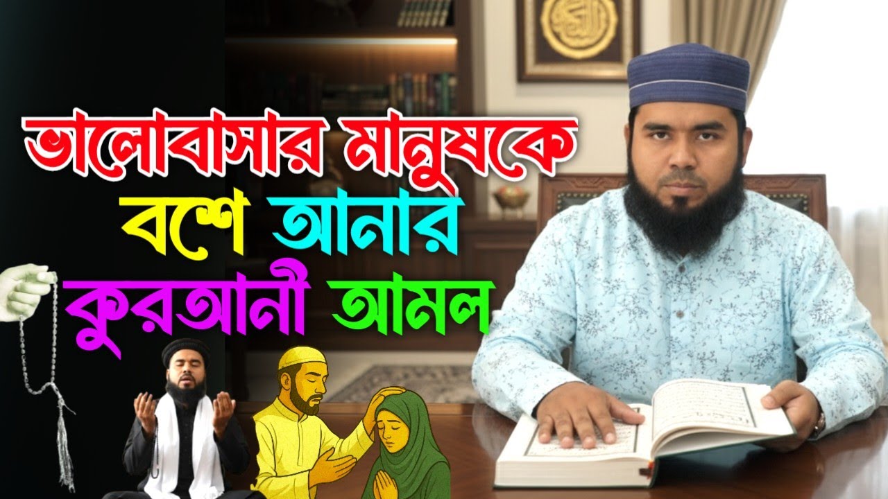 ভালোবাসার মানুষকে বশে আনার কুরআনী আমল ||  Mohabbat Ka Powerful Amal | (১০০% কার্যকরী )//