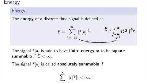 Signals and systems: video 7 Discrete time signals and systems