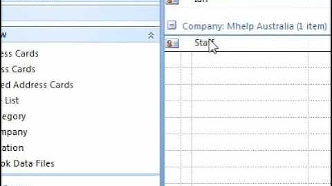 How to print a copy of your contact list sorted by company