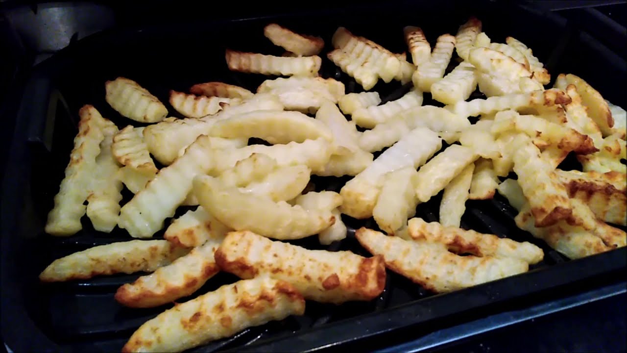 Roasted Air Fried Chips Cooked in the Ninja Foodi Max Air Fryer and
