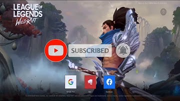 Create Account in Facebook wildrift