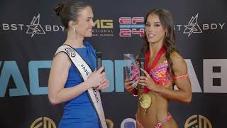 FMG International Sydney 2025 backstage interview with Layla
