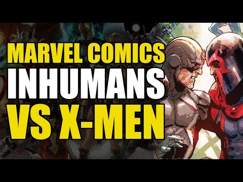 The Inhumans vs The X-Men (Marvel Now 2.0: Inhumans vs X-Men)