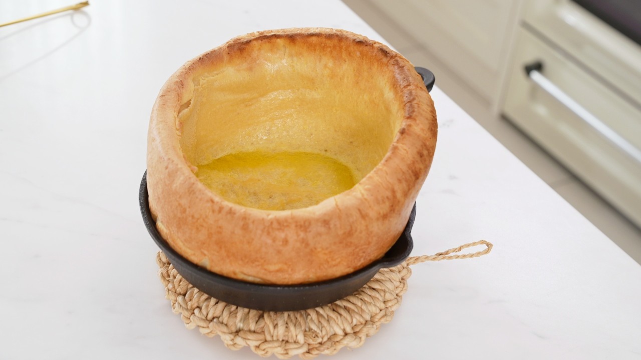 Блинчик Dutch Baby из одного яйца｜Apron