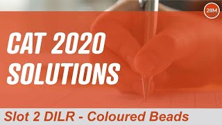 CAT 2020 Solutions Slot 2 DILR | Coloured Beads | Question & Answer | 2IIM Online CAT Prep