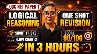UGC NET Paper 1 | Logical Reasoning | One shot revision | Zero to JRF by Aditi Mam