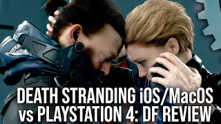 Death Stranding Iphone 15 Pro/Apple Mac Vs Playstation 4/Pc - Df Tech Review