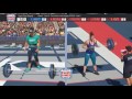 CROSSFIT GAMES 2016 - Womens squat clean pyramid - EVENT 6.3