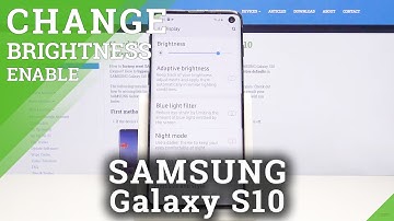 How to Use Auto-Brightness in SAMSUNG Galaxy S10