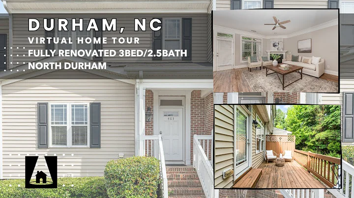 Durham, NC Townhomes For Sale | North Durham Virtual Home Tour | Durham Realtors - Spotlight Realty