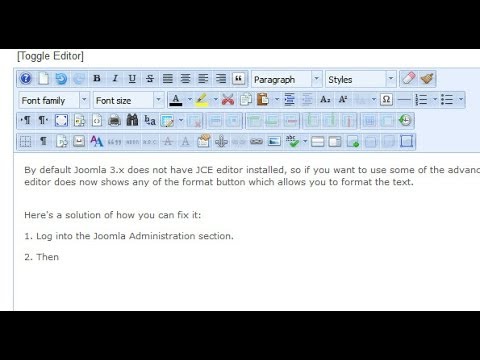 jce joomla 3 jce joomla 3