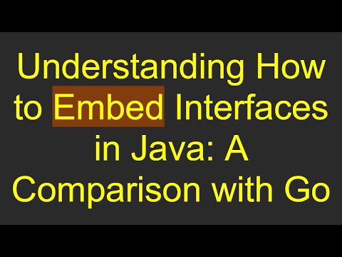 Understanding How to