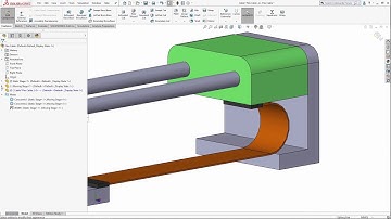 SOLIDWORKS   How to Model a Flex Cable in an Assembly