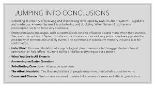 BEHAVIOURAL FINANCE -CHAPTER- 3- HEURISTIC AND BIASES