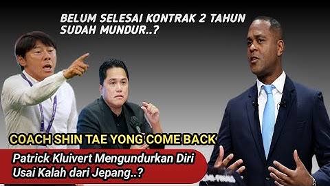 Benarkah Patrick Kluivert Mengundurkan Diri Usai Kalah dari Jepang, ini faktanya dan kabar terkini
