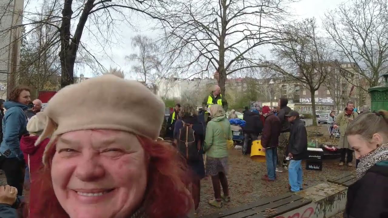 Demonstration zum Thema Vielfalt im Sprengelkiez in Berlin am Samstag , den 16.03.2024.