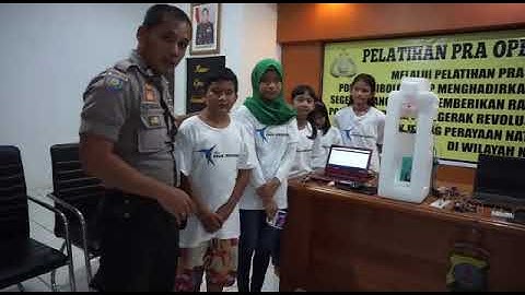 Anak SD dan Putus Sekolah membuat dispenser otomatis. #kelasanakindonesia #hadisitanggang