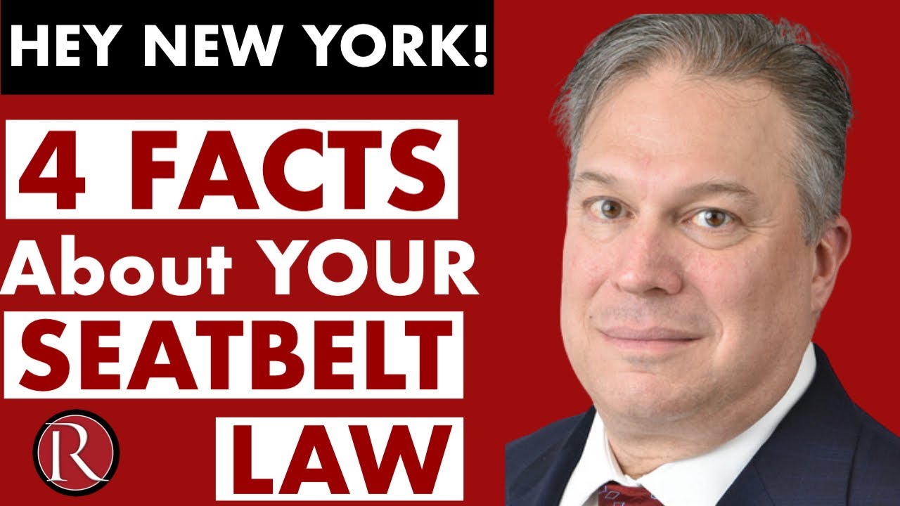 4 Facts YOU need to know about the NEW Seat Belt Law in New York YouTube