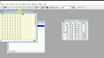 8051 microcontroller internal to internal data transfer ride software