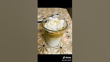 How to make Dalgona coffee [ no whisk - no mixer ] first attempt