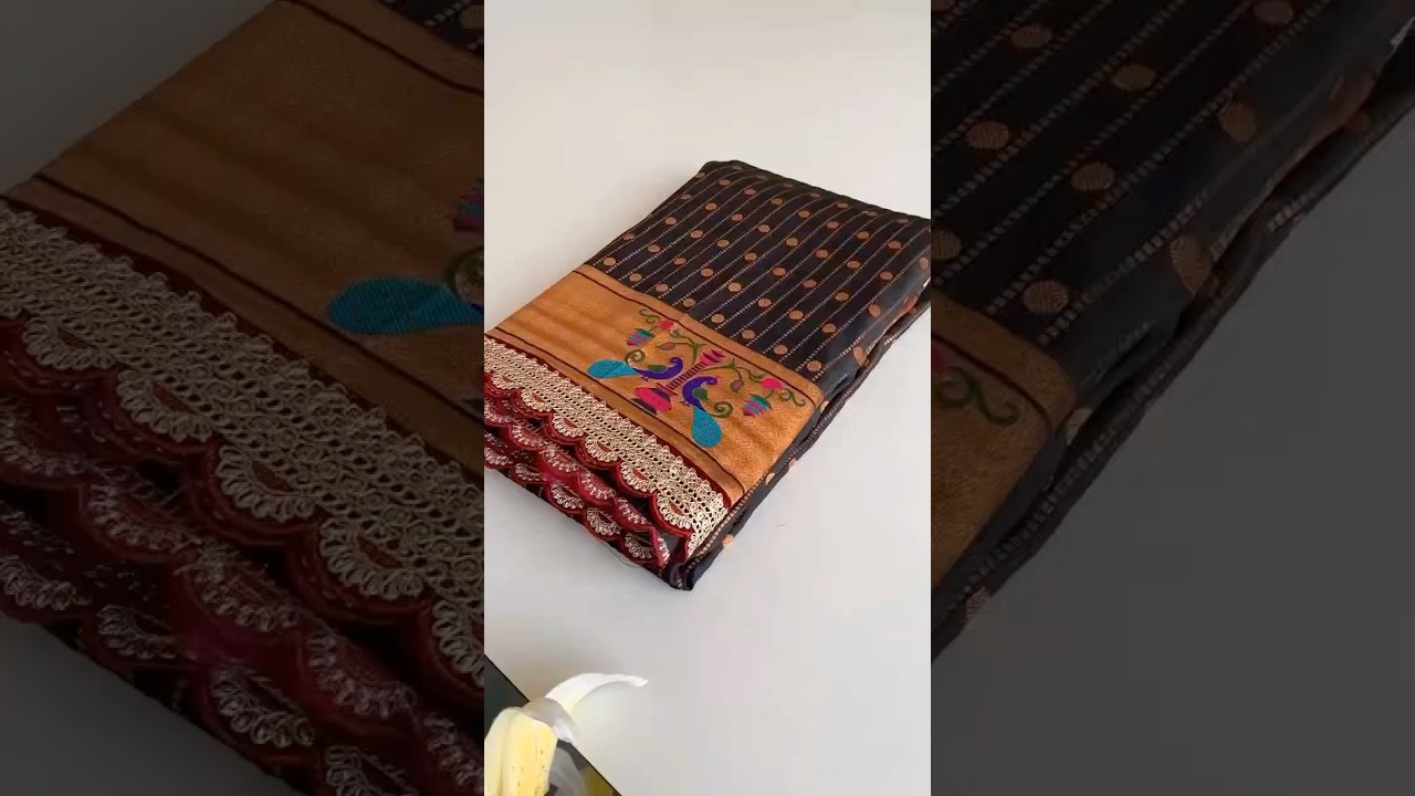 Soft Zari Woven Paithani Silk Lace Saree