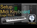 Midi Keyboard Setup in Logic Pro X