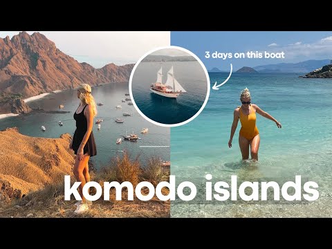 Sailing around KOMODO ISLANDS, Indonesia 🇮🇩 (my dream trip!)