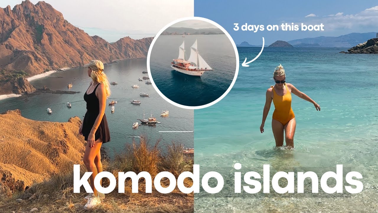 Sailing around KOMODO ISLANDS, Indonesia 🇮🇩 (my dream trip!)